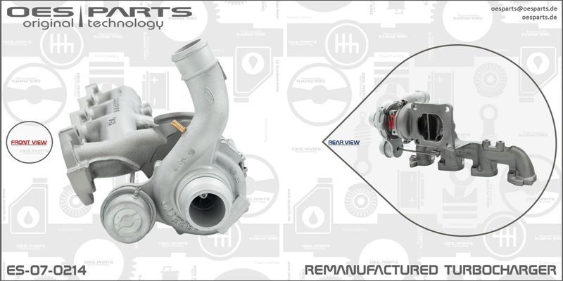 OES PARTS Компрессор, наддув ES-07-0214